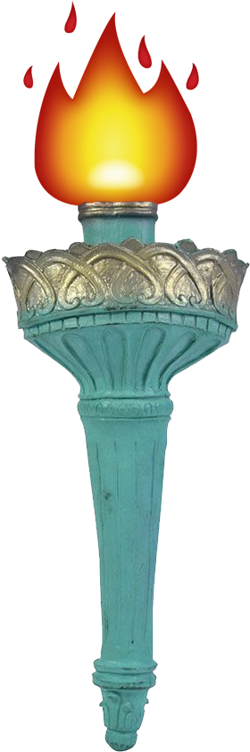 Statue Of Liberty Fancy Dress Clipart (580x896), Png Download