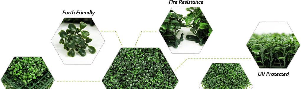 Sunwing Artificial Boxwood Hedges' Advantages - Gravel Clipart (1021x304), Png Download