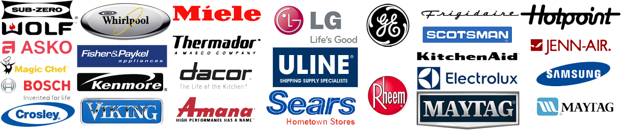Offering Repair Services Of All Major Brands - Sears Clipart (1220x255), Png Download