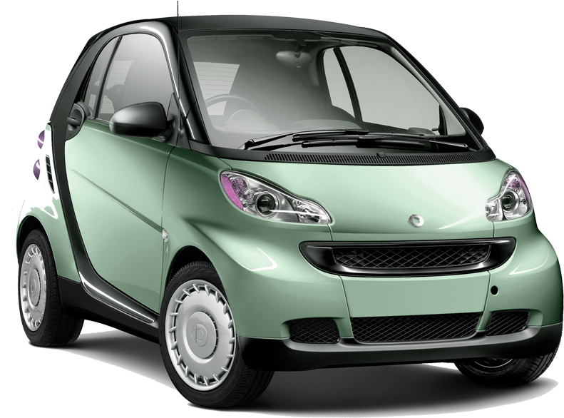 Mcc Smart Fortwo - City Car Clipart (800x585), Png Download