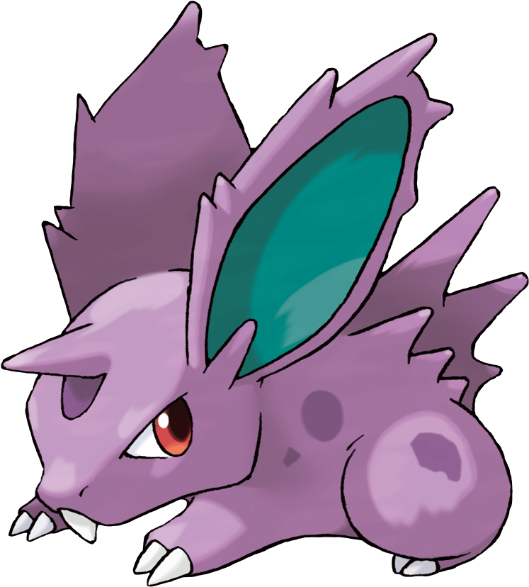 Nidoran♂ - Pokemon Nidoran Clipart (827x827), Png Download