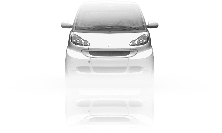 Smart Fortwo 3 Door Hatchback - Scion Xd Clipart (1004x518), Png Download