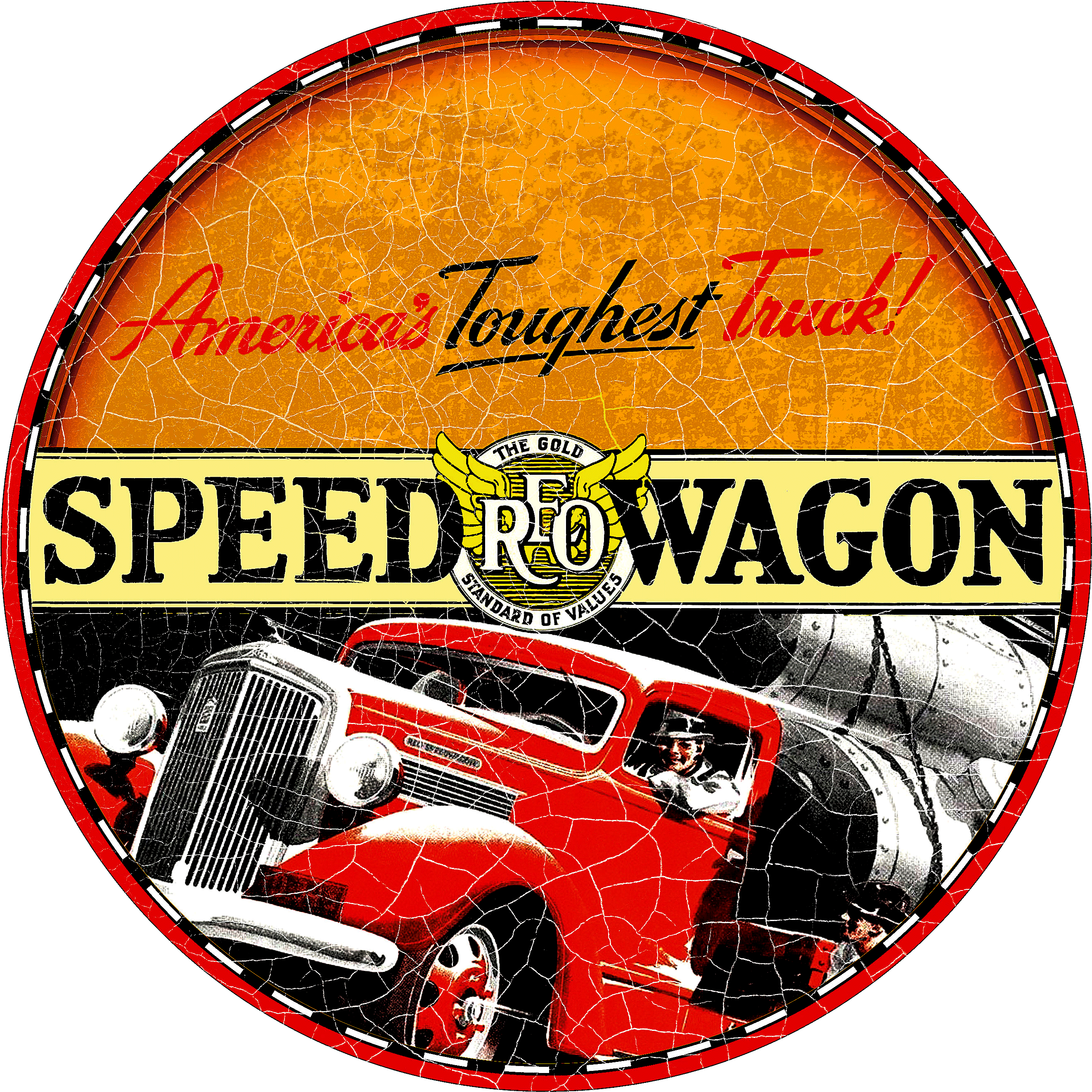 Reo Speedwagon Trucks - Antique Car Clipart (2658x2658), Png Download
