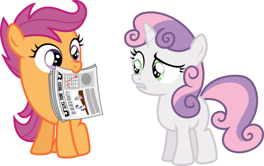 Pony Sweetie Belle Scootaloo Rainbow Dash Pink Cartoon - Sweetie Belle And Rarity Clipart (900x568), Png Download