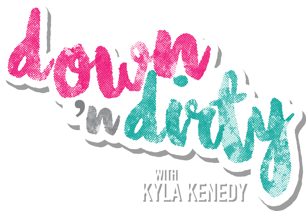 Down 'n Dirty With Kyla Kenedy - Down And Dirty Logo Clipart (1200x734), Png Download