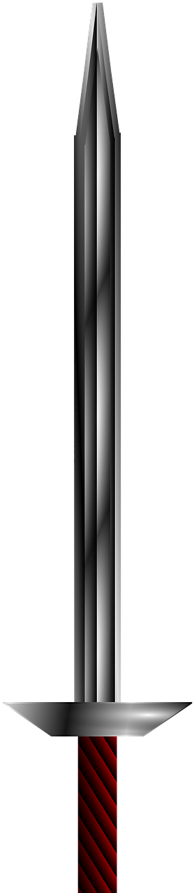 Sword Clipart (640x1280), Png Download