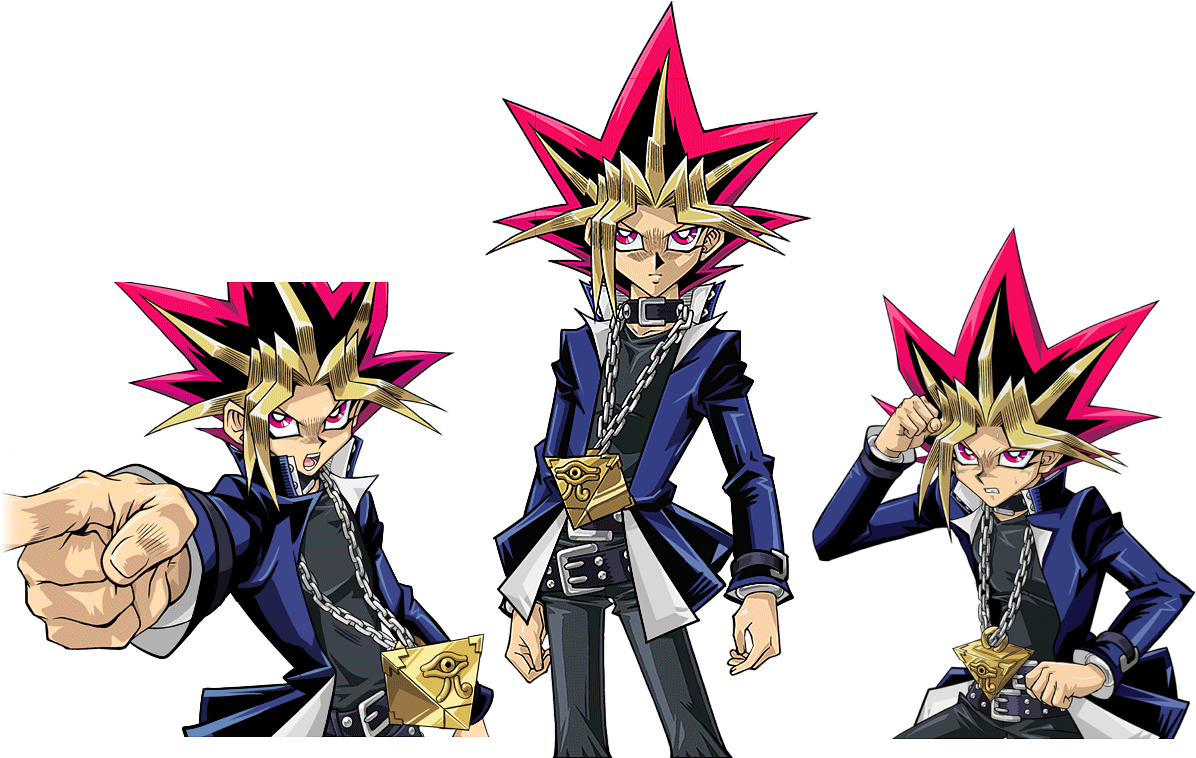 Oc Art[oc Art] Yami Yugi Jacket Edit - Yugi Muto Yugi And Yami Clipart (1284x783), Png Download