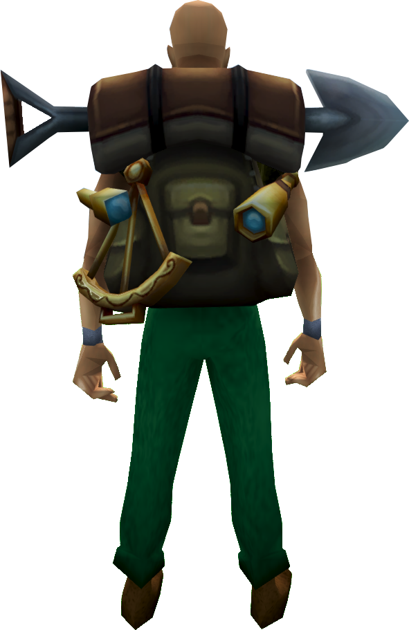 Globetrotter Backpack Runescape Clipart (591x911), Png Download