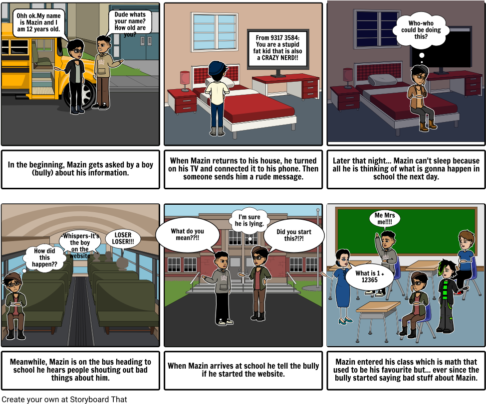 Cyber Bullying - Cartoon Clipart (989x823), Png Download