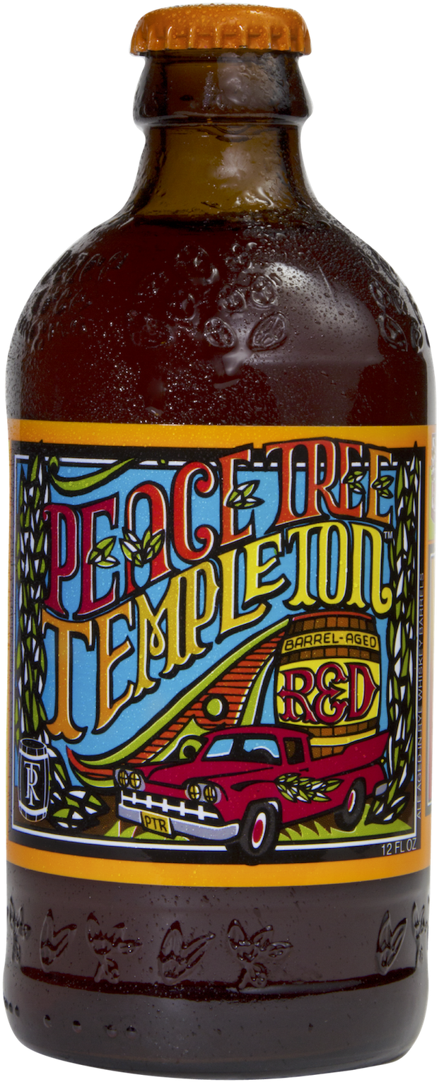 Beer Barrel Png , Png Download - Peacetree Mile Long Lager Clipart (621x1531), Png Download