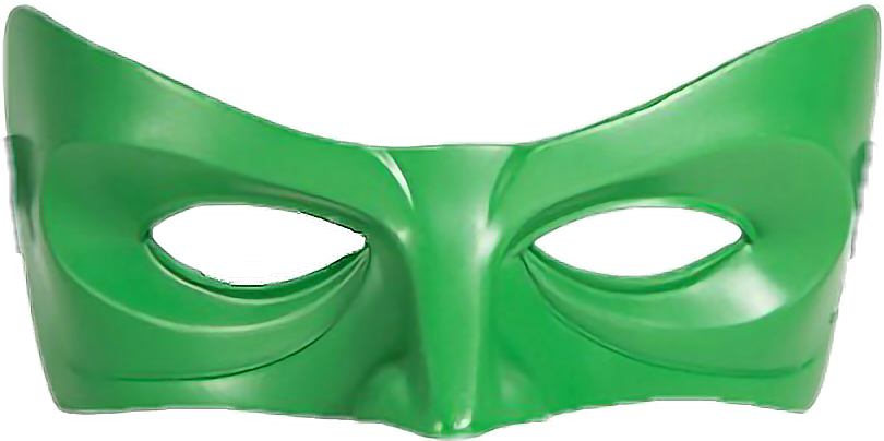 #antifaz #verde #linterna #linternaverde #esperanza - Antifaz De Linterna Verde Clipart (810x404), Png Download