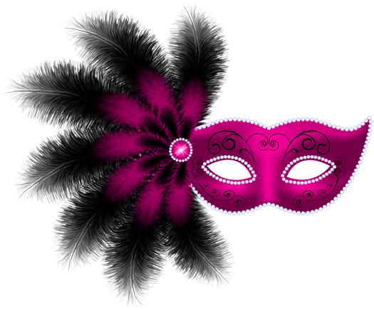 Antifaz Sticker - Masquerade Mask Png Transparent Clipart (537x450), Png Download