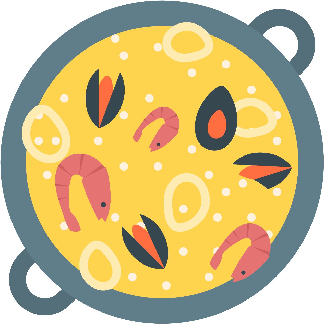 Paella Png - Paella Icon Clipart (1600x1600), Png Download