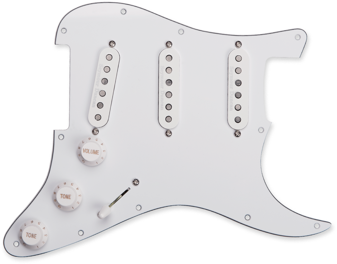 Seymour Duncan Classic Loaded Pickguard Clipart (1456x1026), Png Download