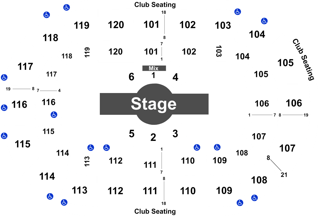Event Info - K Rock Centre Seating Chart Clipart (1050x726), Png Download