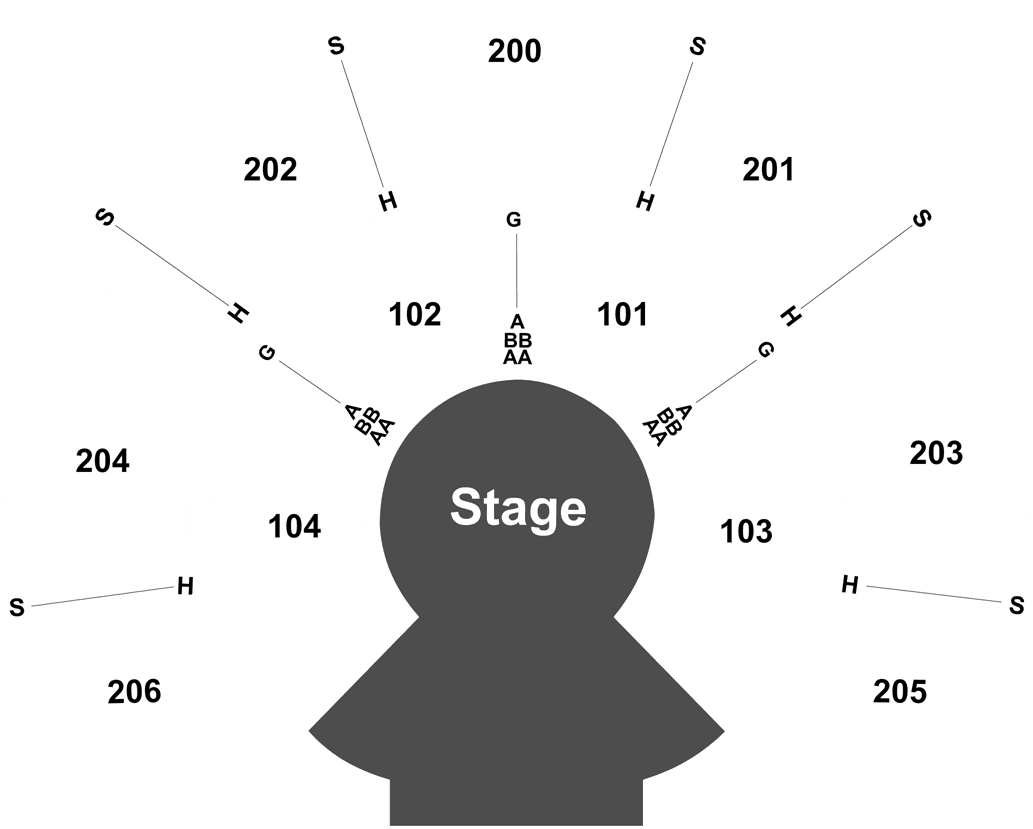 Event Info - Luzia Tysons Seating Chart Clipart (1050x850), Png Download