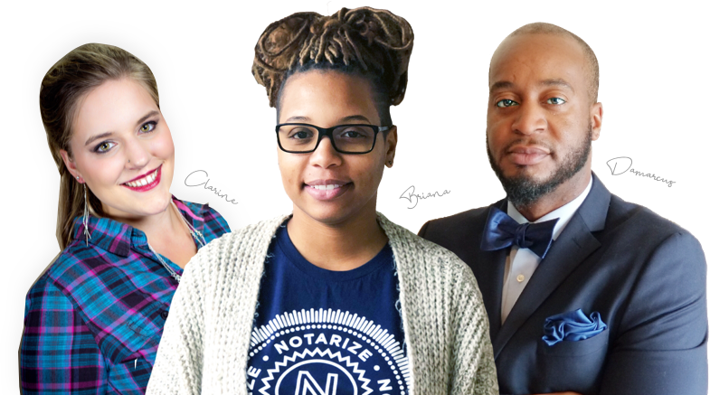 People Rave About Our Notaries - Girl Clipart (785x437), Png Download