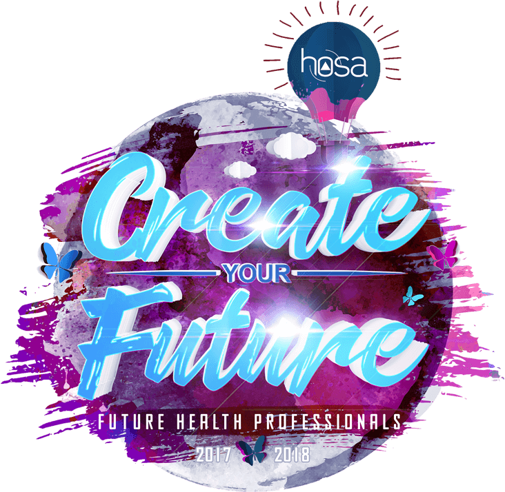2017-2018 Hosa Theme Logo - Hosa 2017 2018 Theme Clipart (732x714), Png Download
