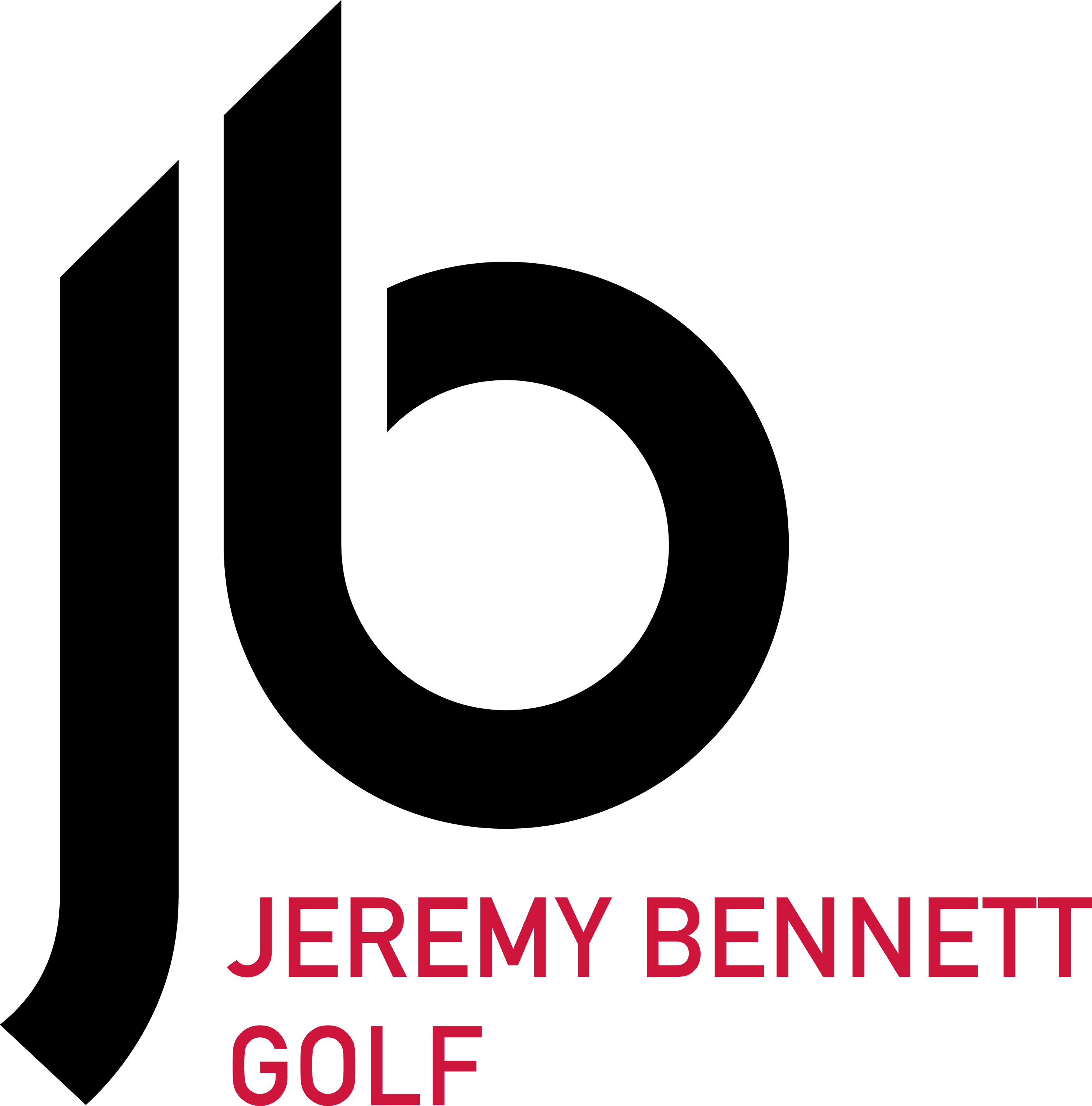 Jeremy Bennett, Professional Golf Coach - Golf Coach Logo Clipart (2798x2832), Png Download