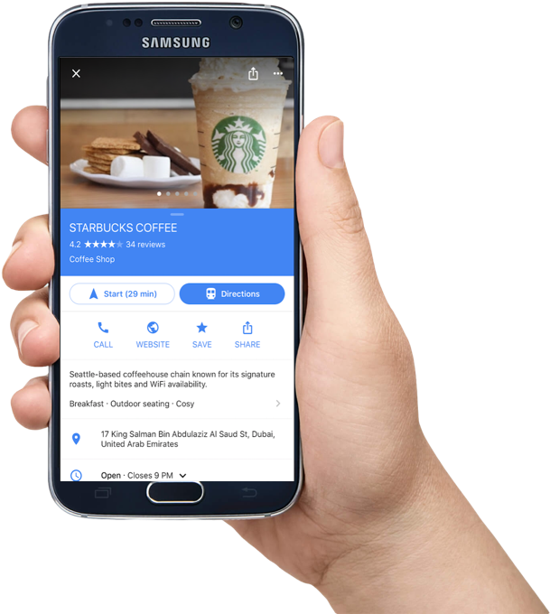 Google My Business Local Shop Dubai - School Management System Mobile App Clipart (658x699), Png Download