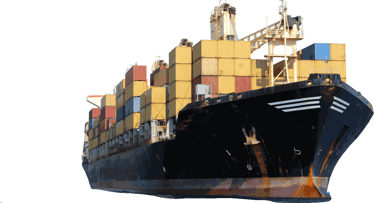 Cargo Ship Png - South Africa Exporting Goods Clipart (1296x706), Png Download