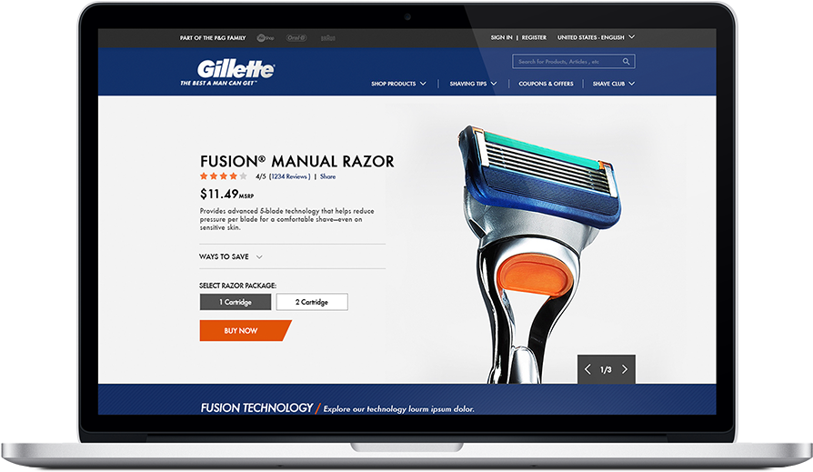 Procter & Gamble - Online Advertising Clipart (1028x544), Png Download