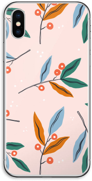 Hojas De Otoño - Mobile Phone Case Clipart (395x800), Png Download