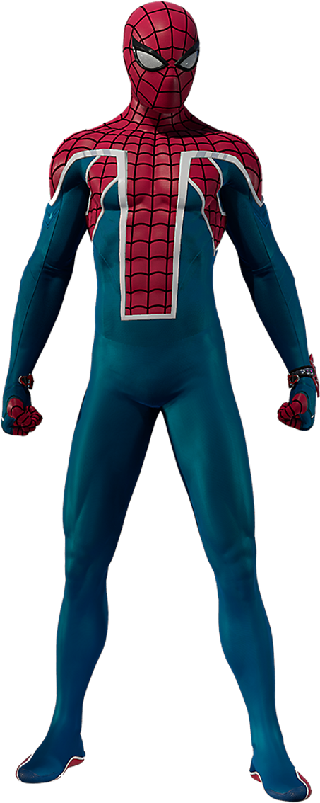 Novo Trailer De "spider-man - Spider Man Ps4 Scarlet Spider 2 Suit Clipart (539x1144), Png Download