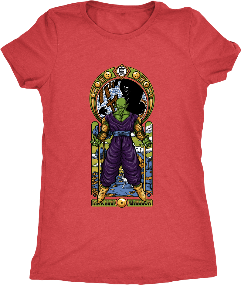 Namekian Warrior Shirt - Shirt Clipart (1000x1000), Png Download