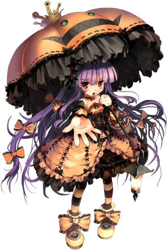 萬聖節禮物 - Halloween Anime Girl Gif Png Clipart (600x900), Png Download