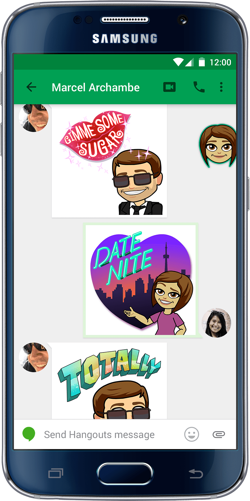 Bitmoji Convo - Cartoon Clipart (1000x1857), Png Download