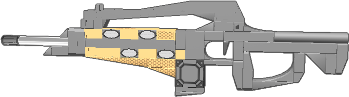 This Gun Is Beast - Assault Rifle Clipart (768x768), Png Download