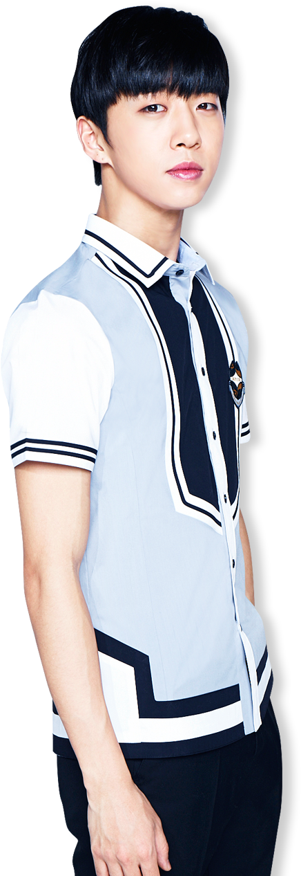 Bang Yongguk - B - A - P Himchan, Youngjae, Heart Eyes, - Polo Shirt Clipart (609x1265), Png Download