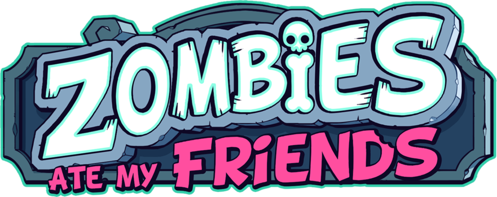 Zombies Are My Friends Clipart (1000x396), Png Download