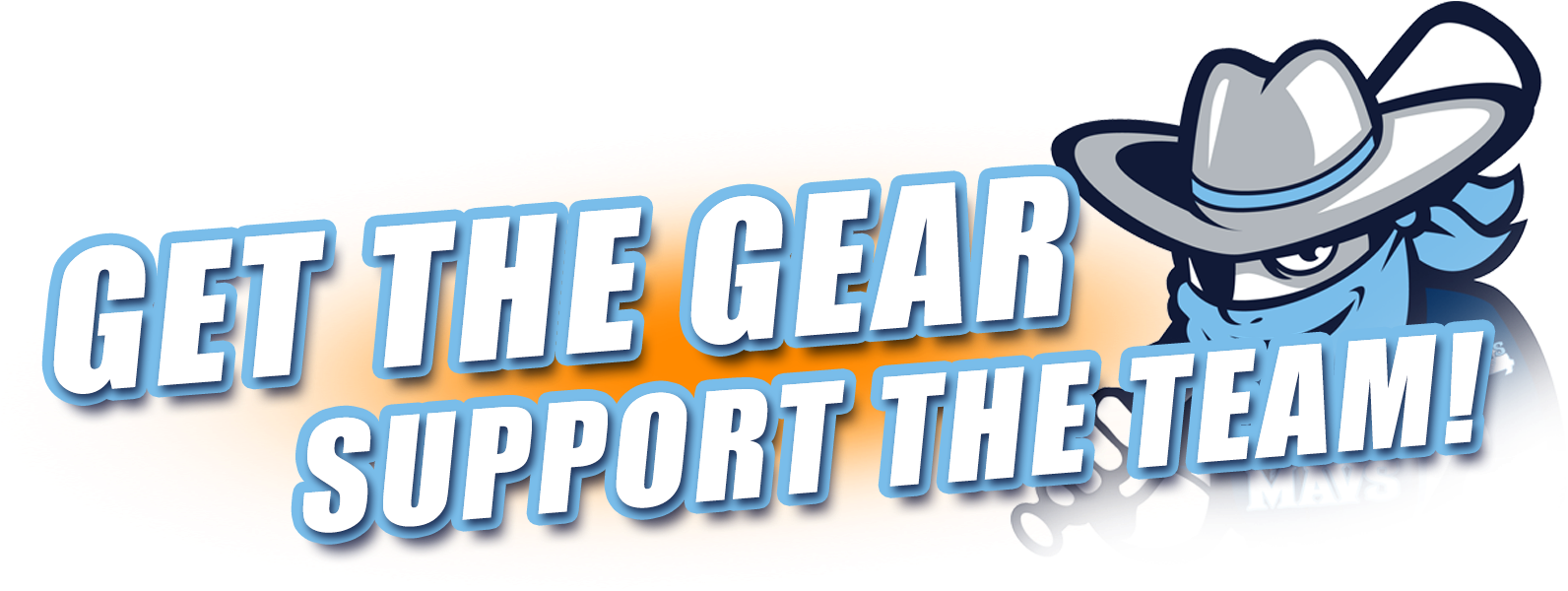 Official Mavs Apparel - Graphic Design Clipart (1600x602), Png Download