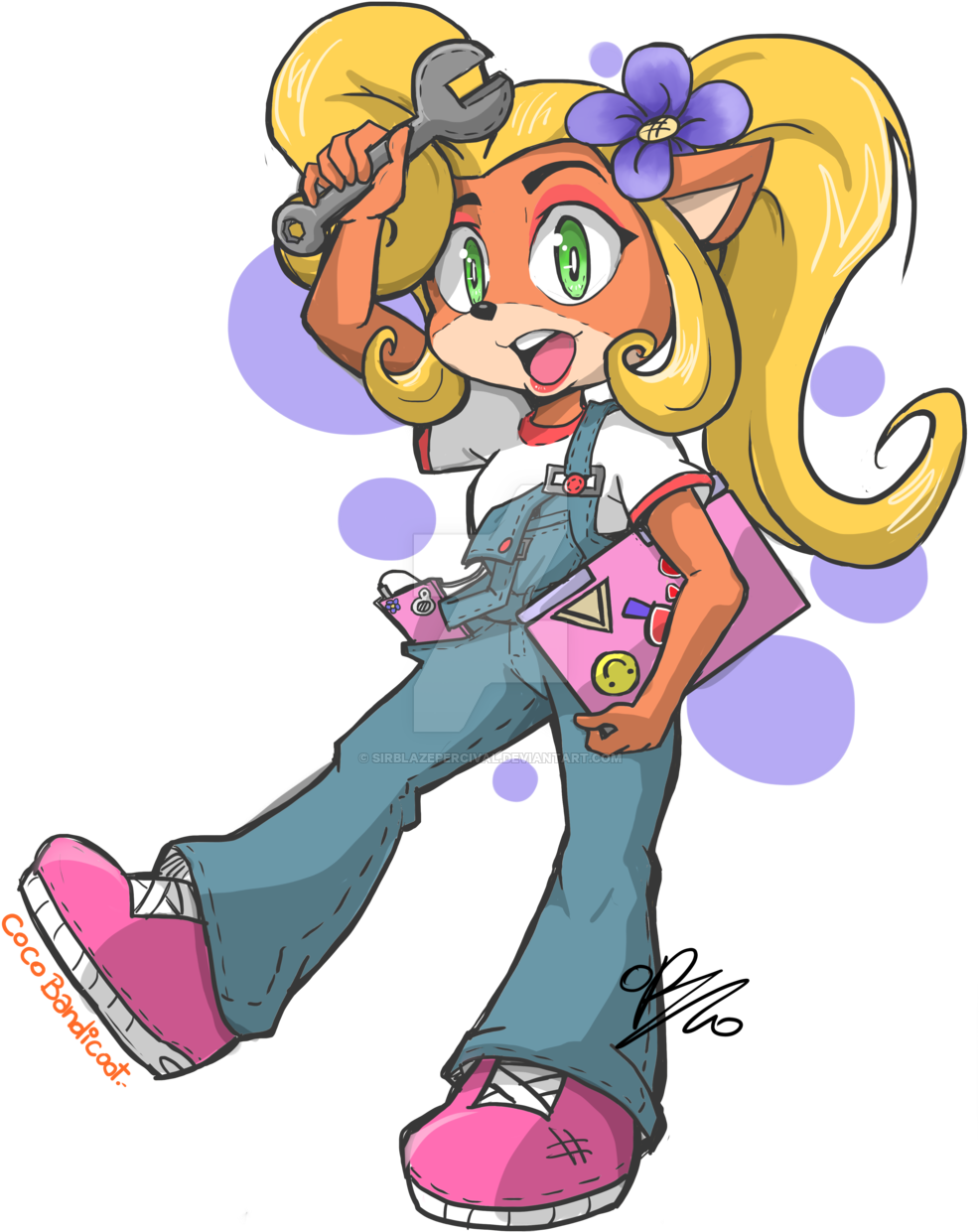 Bandicoot Crash N Sane Trilogy By Sirblazepercival - Crash Bandicoot N Sanity Trilogy Coco Clipart (1024x1280), Png Download