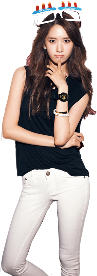 Yoona, Snsd, Im Yoon Ah, Girls Generation, You Are - Korean Models Png Clipart (730x1095), Png Download