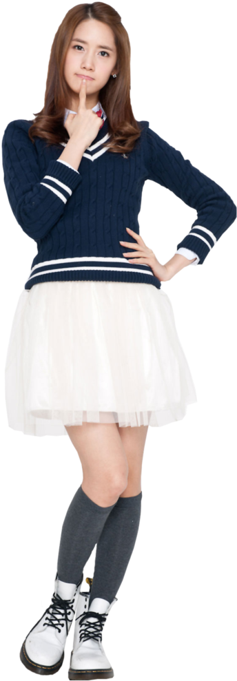 Im Yoona Png - Yoona Png Clipart (730x1095), Png Download