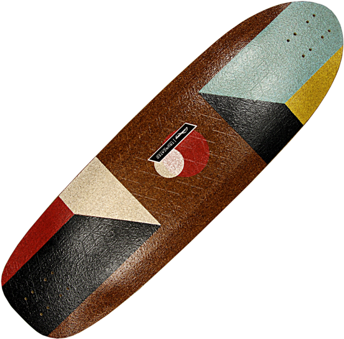 Loaded Tesseract Truncated Deck - Skateboard Deck Clipart (681x671), Png Download