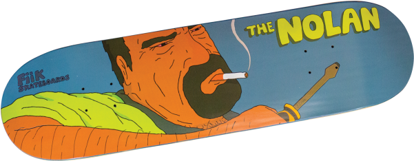 Big Lez Show Skateboard Deck Clipart (600x600), Png Download