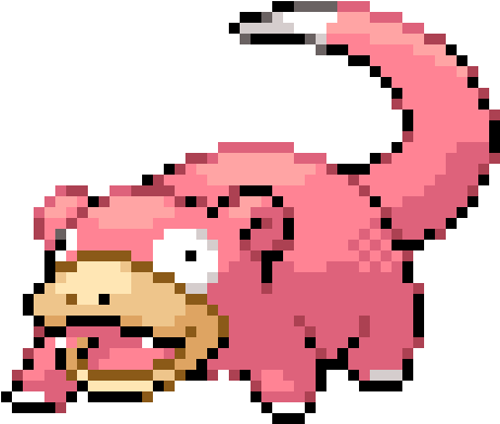 Slowpoke - Slowpoke Pixel Art Clipart (640x520), Png Download