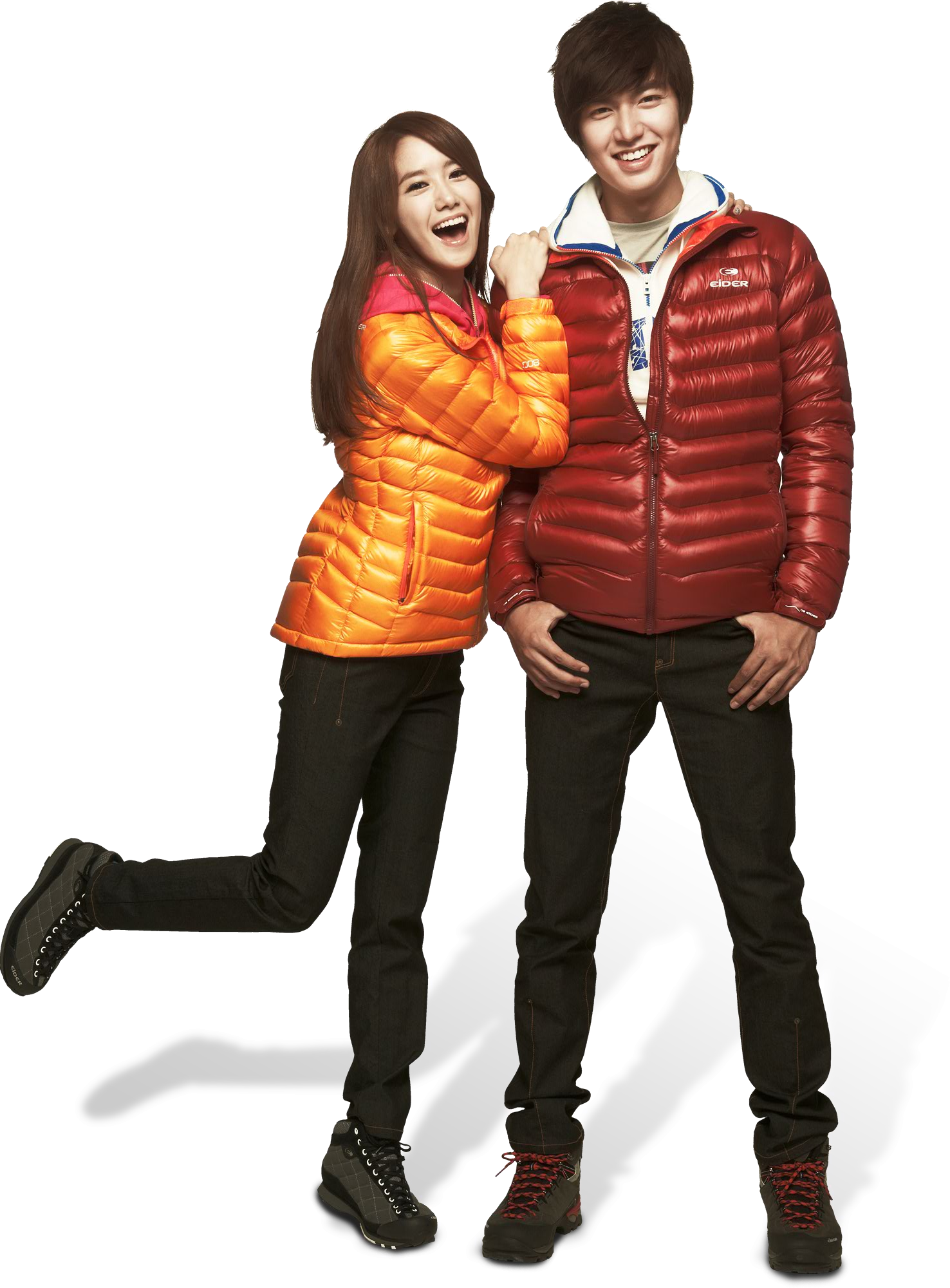 Original Size At 1476 × - Lee Min Ho Yoona Cf Clipart (1476x2000), Png Download