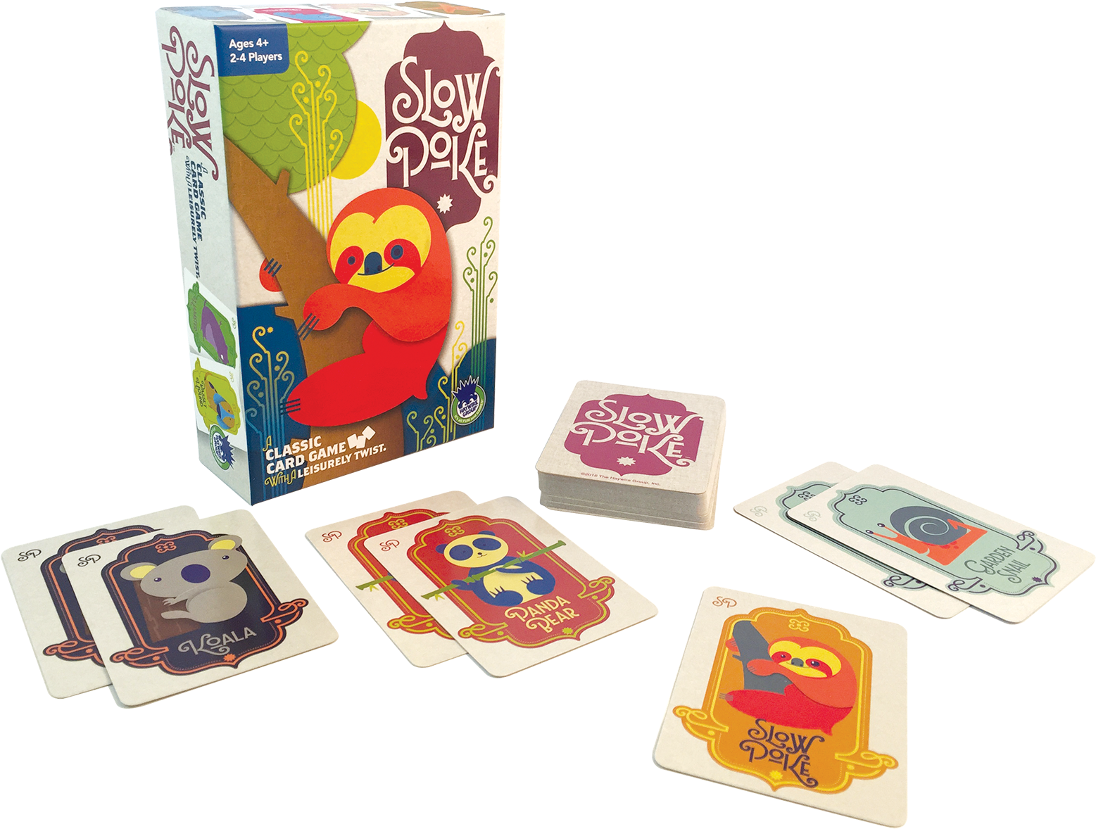 Slow Poke Card Game - Baby Toys Clipart (1567x1200), Png Download