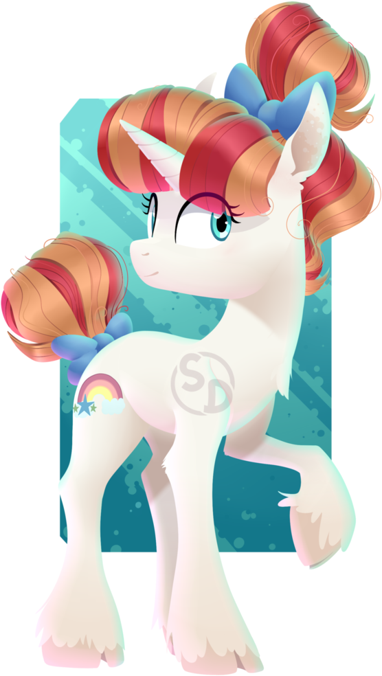 Comments - Mlp Rainbow Star Fanart Clipart (652x1024), Png Download