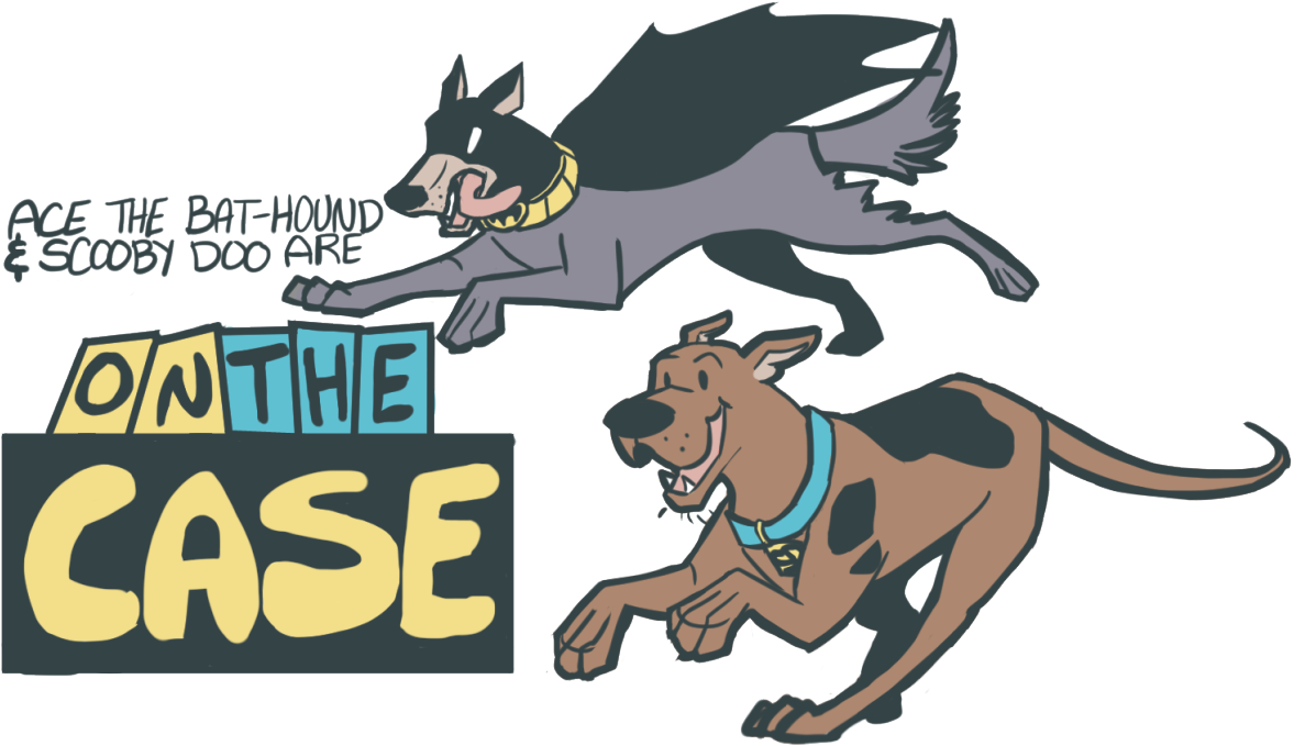 I Love How Scooby Is Drawn In This Artwork - Dog Catches Something Clipart (1280x789), Png Download