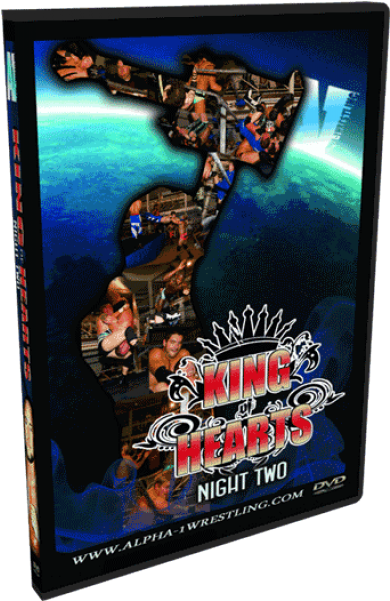 Alpha 1 Wrestling Dvd July 29 2012 King Of Hearts Night - Pc Game Clipart (600x600), Png Download