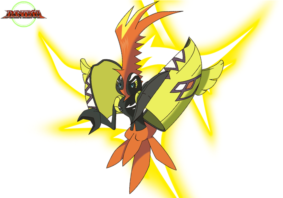 Tapu Koko 1 By Dangf - Pokemon Tapu Koko Mega Clipart (1024x683), Png Download
