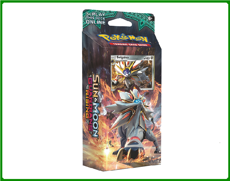 Pokemon Theme Deck Solgaleo Clipart (895x704), Png Download