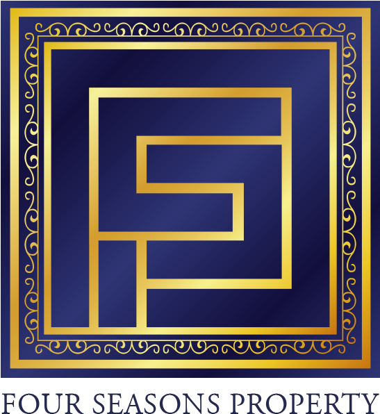 Four Seasons Management Group - Electric Blue Clipart (600x600), Png Download