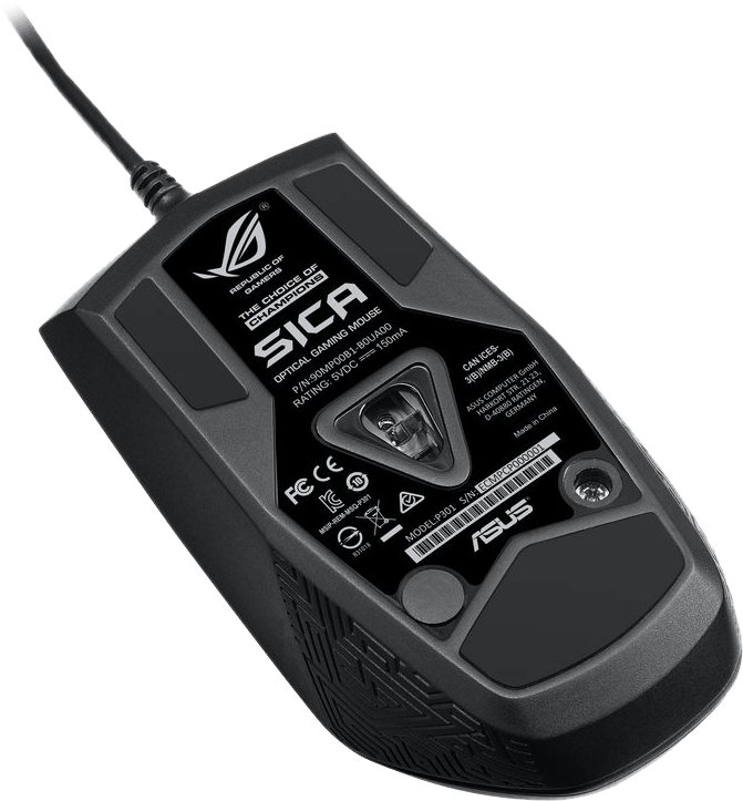 Asus Rog Sica Optical Usb Gaming Mouse - Asus Rog Sica Clipart (763x763), Png Download